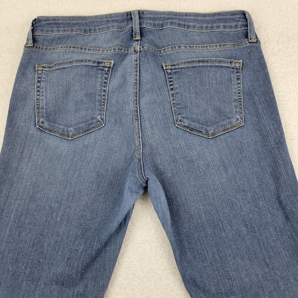 Just Black Jeans Womens 31 Blue Skinny Stretch Denim High Rise Made in USA BP03 - Picture 11 of 12